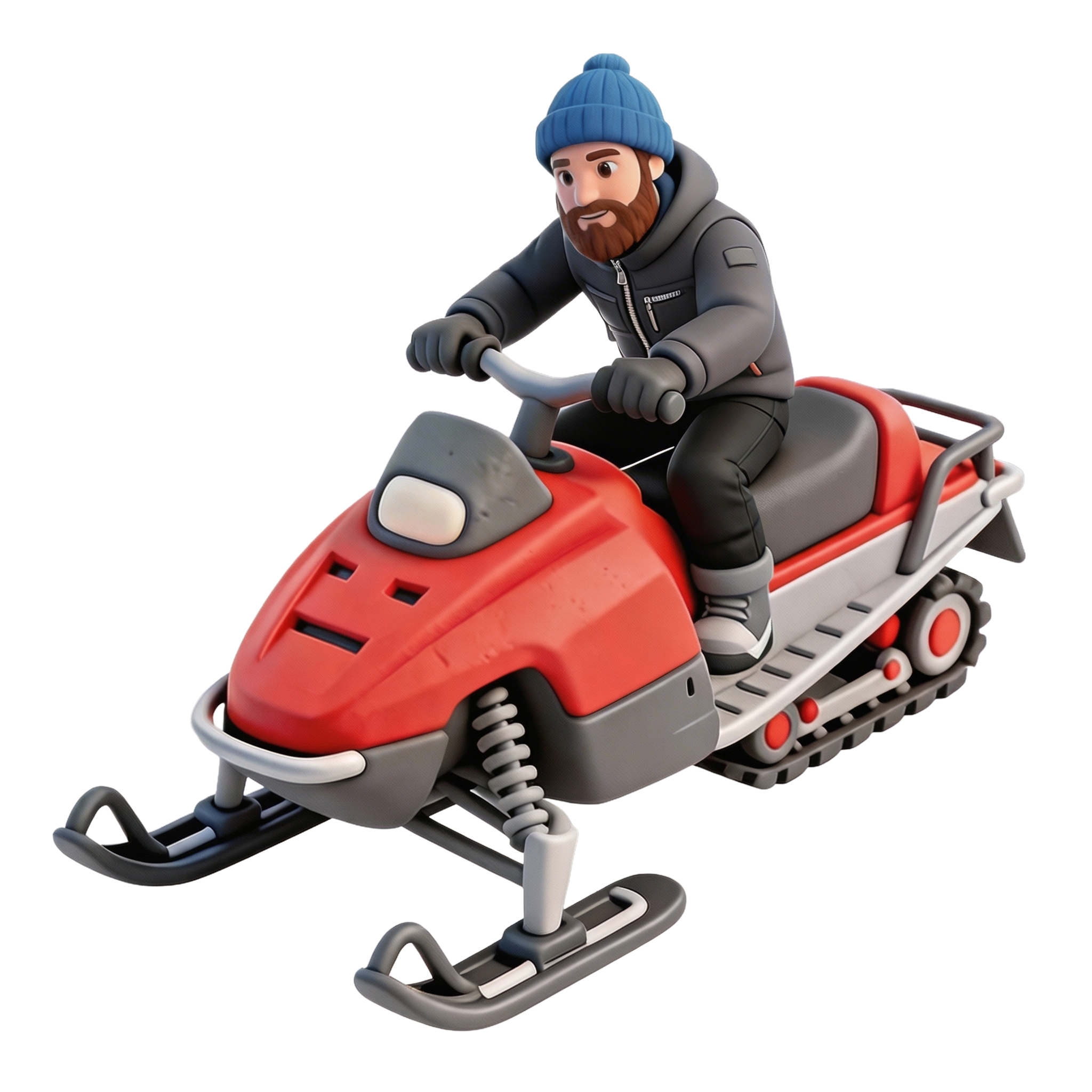 Snowmobiling